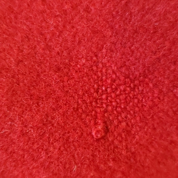 Harve Benard- Womens Red Double breasted Wool Coat Sz.10 - Picture 12 of 13